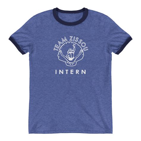 Team Zissou Intern Ringer T Shirt The Society Of The Crossed Keys