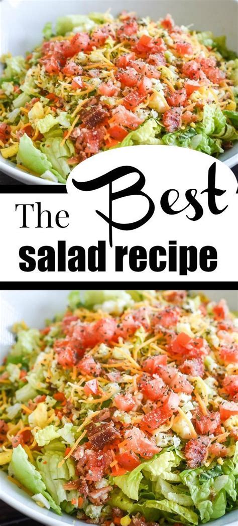 Side Salad Recipes Salad Dressing Recipes Healthy Salad Recipes