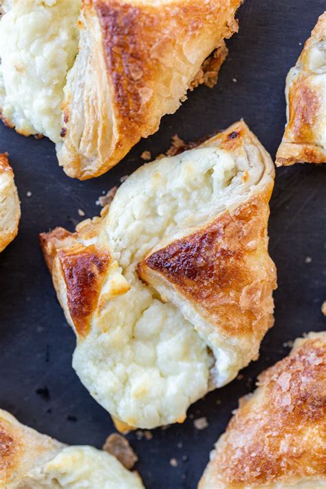 Puff Pastry Cheese Turnovers Crazy Easy Momsdish