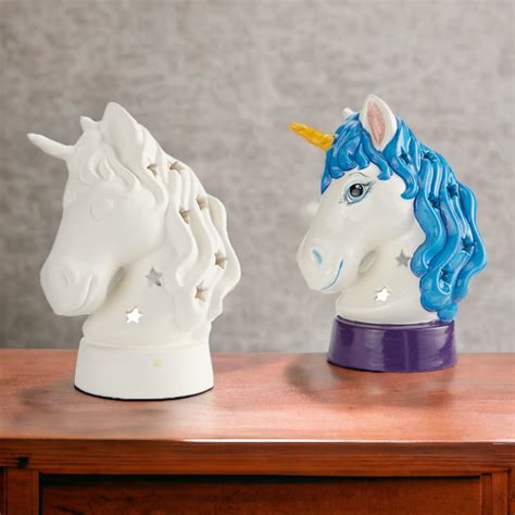 Unicorn Lantern River Craft Ceramics