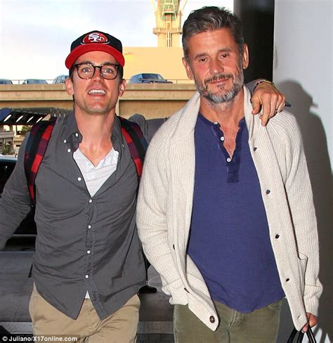 Matt Bomer And Husband Simon Halls Beam At Lax After Same Sex Marriage