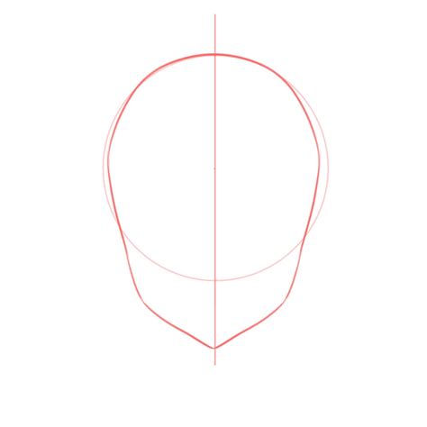 Male Anime Head Base How To Draw A Basic Manga Boy Head Front View