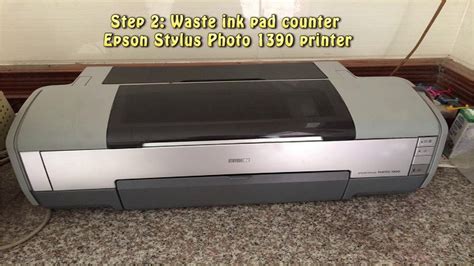 Reset Epson Stylus Photo 1390 Waste Ink Pad Counter Youtube