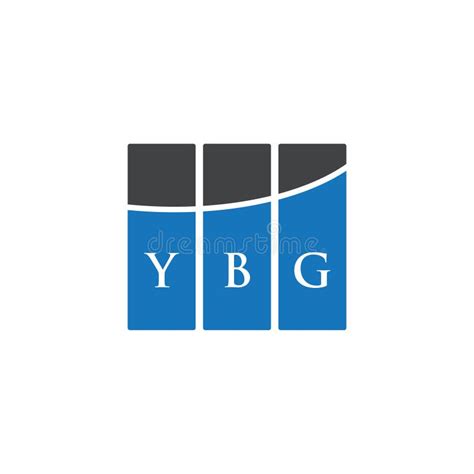 Ybg Letter Logo Design On White Background Ybg Creative Initials