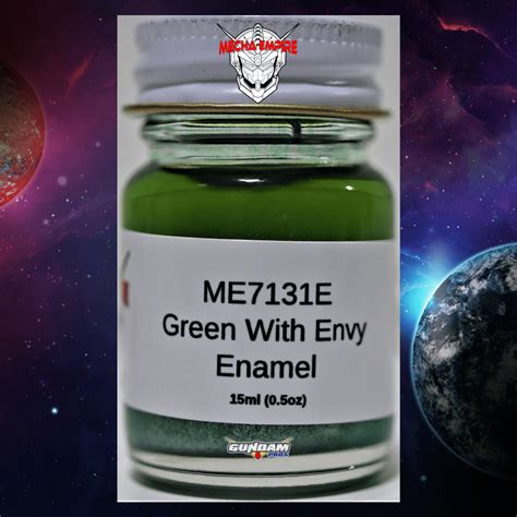 Green With Envy Enamel 15ml Bottle Me7131e Gundam Pros