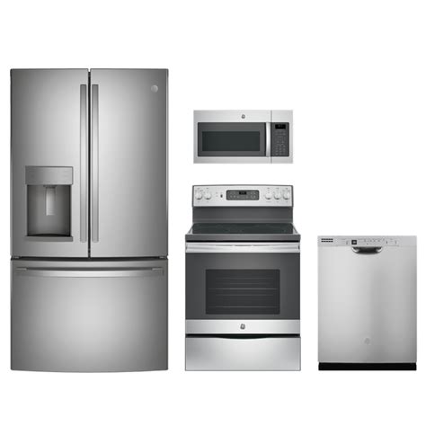 Ge 4 Piece Kitchen Package Stainless Steel Bargain Supply