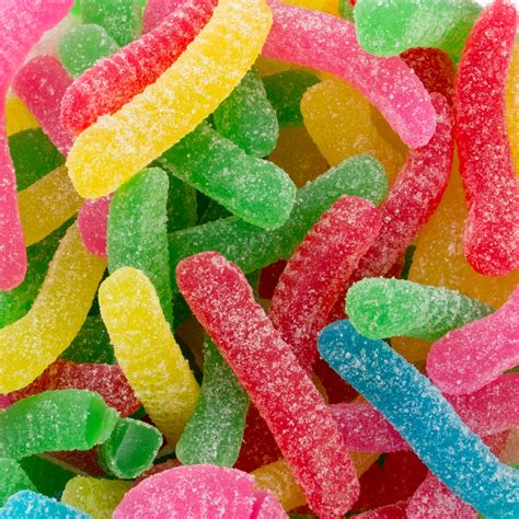 Assorted Sour Gummy Worms • Gummies And Jelly Candy • Bulk Candy • Oh Nuts®
