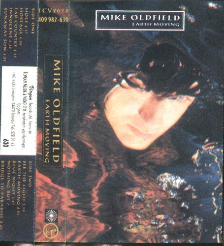 Earth Moving Toplapi Muzik Video Ltd Cassette Mike Oldfield Worldwide