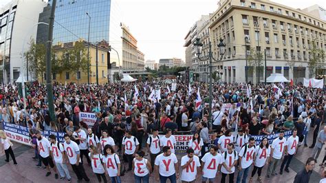 Trade Unions In Greece Mobilize Against Anti Labor Policies Peoples