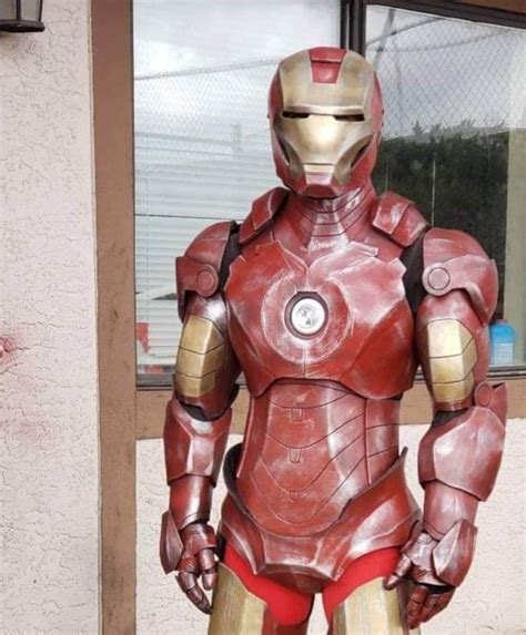 Ironman Suit For Adult Cosplay Eva Foam Made Iron Man Costume Etsy