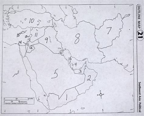 Southwest Asia Political Map Review 411 Plays Quizizz