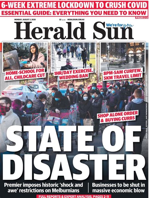 herald sun 30th birthday the front pages that shocked and inspired the advertiser
