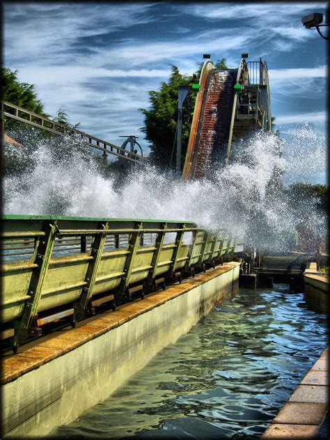 Log Flume The Flambards Experience Cornwall Taken 11th Flickr