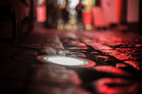 Free Images Light Bokeh Street Night City Urban Pavement Red