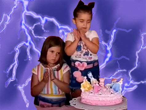 Twitter Reacts To Cringe Worthy Video Of Sisters Fighting Over Blowing Out Birthday Candles
