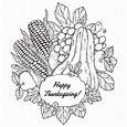 Happy Thanksgiving Coloring Pages - Best Coloring Pages For Kids