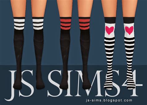 My Sims 4 Blog Sporty Knee High Socks By Js Sims 4