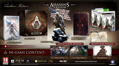 Se Revelan Las Ediciones De Colecci N De Assassins Creed Iii Para