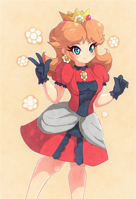 Nin10ja On Twitter Daisy Art Princess Daisy Mario Characters