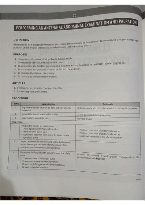 SOLUTION Antenatal Abdominal Examination And Palpation Studypool