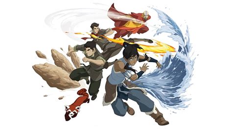 Fixture in the series, often seen floating around in the background. Aang Korra Asami Sato Mako Bolin, aang transparent ...