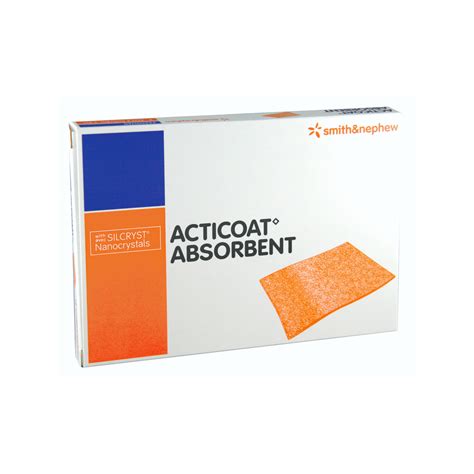 Smith And Nephew Acticoat Absorbent Antimicrobial Silver Dressing