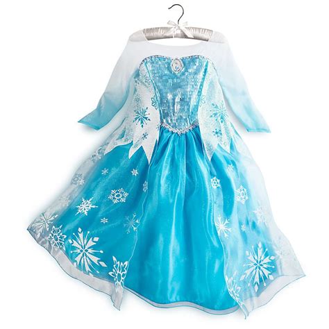 Bnwt Disney Store Exclusive Elsa Frozen Princess Dress Costume With Cape Hot