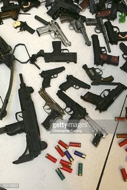 Manchester Police Reveal Gun Haul From Amnesty Photos And Premium High Res Pictures Getty Images