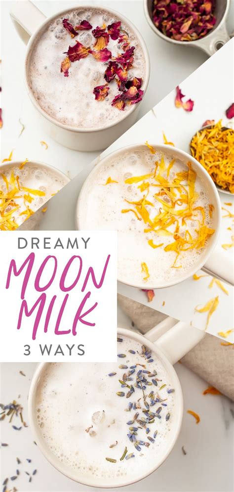 Moon Milk Ways Recipe Milk Recipes Yummy Healthy Smoothies