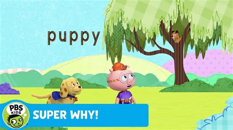 Super Why Finding Checkers The Puppy Pbs Kids Wpbs Serving