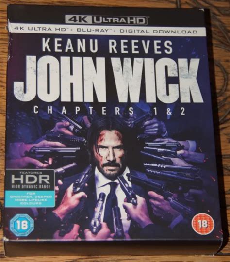 John Wick Chapters K Uhd Blu Ray Boxset Immediate Dispatch