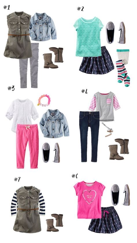 Back To School Capsule Wardrobe Girl 12 Different Outfits Women Men