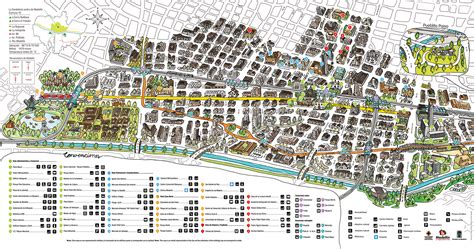 Medellin City Illustrated Map On Behance