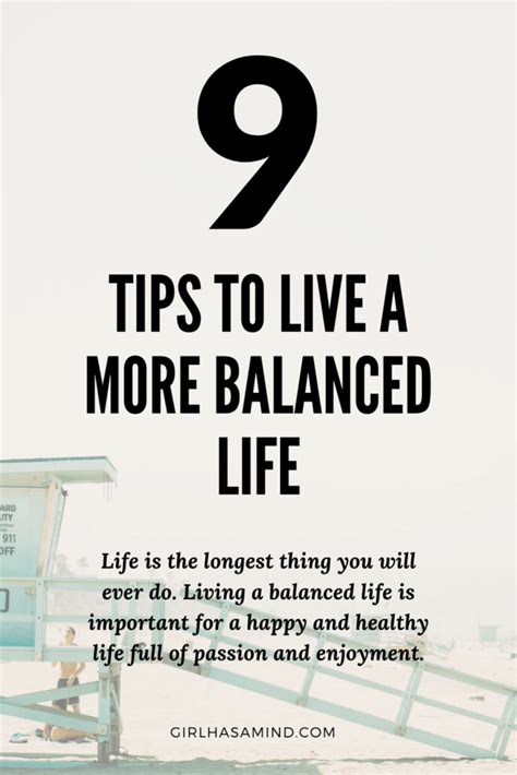 Girl Has A Mind 9 Reasons Why Balance Is Important In Life Plus 9