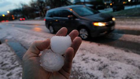 Severe Thunderstorms Hail Sightings In Parts Of North Texas Fort