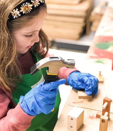 Mini Maker Workshops Fun Woodworking Classes For Kids Ash And Co