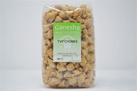 Find deals on products on amazon TVP Chunks - Ganesha Wholefoods