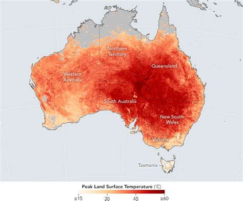 Heat Wave Breaks Records In Australia Image Of The Day