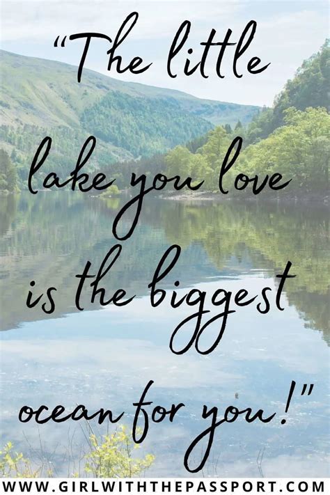 170 Amazing And Best Lake Quotes For Instagram From An Expert