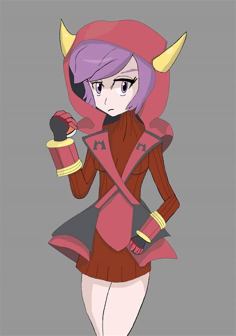 Team Magma Admin Courtney By Exaltrekuseru On Deviantart