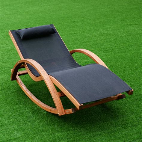 garden furniture and accessories sunloungers sobuy® ogs41 ms outdoor garden rocking chair relaxing