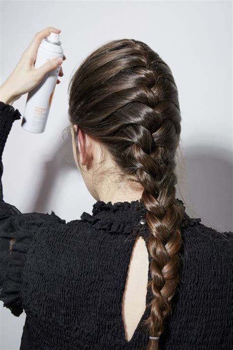 Why bigger sections are like braiding training wheels. How to French Braid Your Own Hair