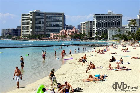 Waikiki Beach Oahu Hawaii Usa Worldwide Destination