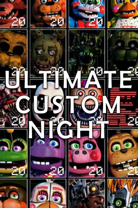 Ultimate Custom Night Box Shot For PlayStation GameFAQs