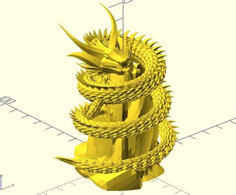 Free Stl File Mountain Dragon・3d Printable Object To Download・cults