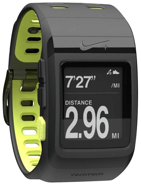 Nike Sportwatch Gps Powered By Tomtom Blackvolt Gps