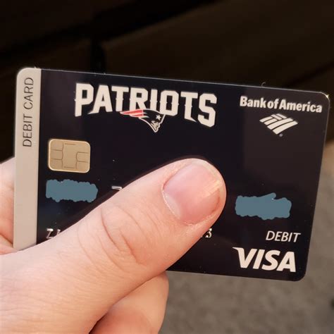 Got In A Replacement Card Today Love The New Design Rpatriots