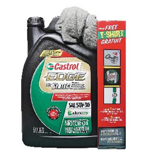 Castrol Edge Syntec Synthetic Enginemotor Oil 5 L Canadian Tire