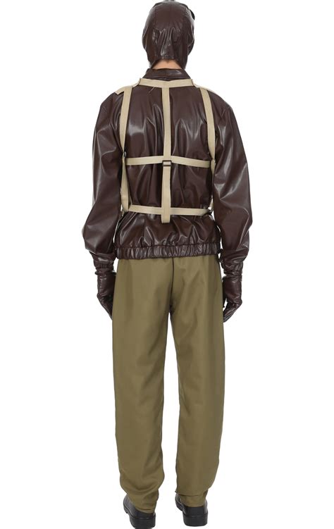 Adult Male Ww2 Fighter Pilot Costume Uk