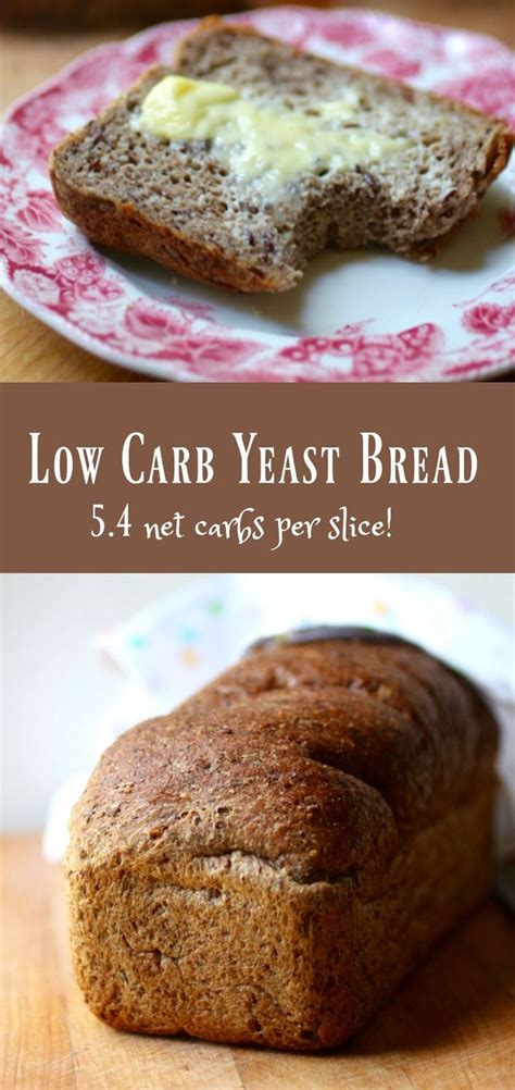 This 90 second bread is made in the microwave and you can use almond flour or coconut flour. Low Carb Yeast Bread: Keto Sandwich Bread | Recipe | No yeast bread, Low carb bread, Lowest carb ...